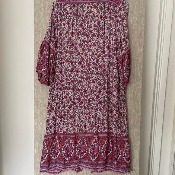 Spell the Gypsy floral kaftan dress - Picture 6 of 6